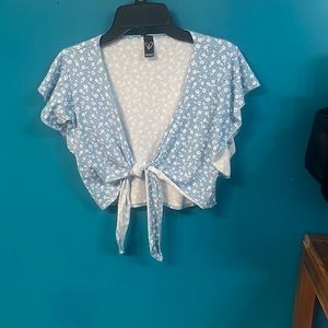 Windsor Blue Floral Top